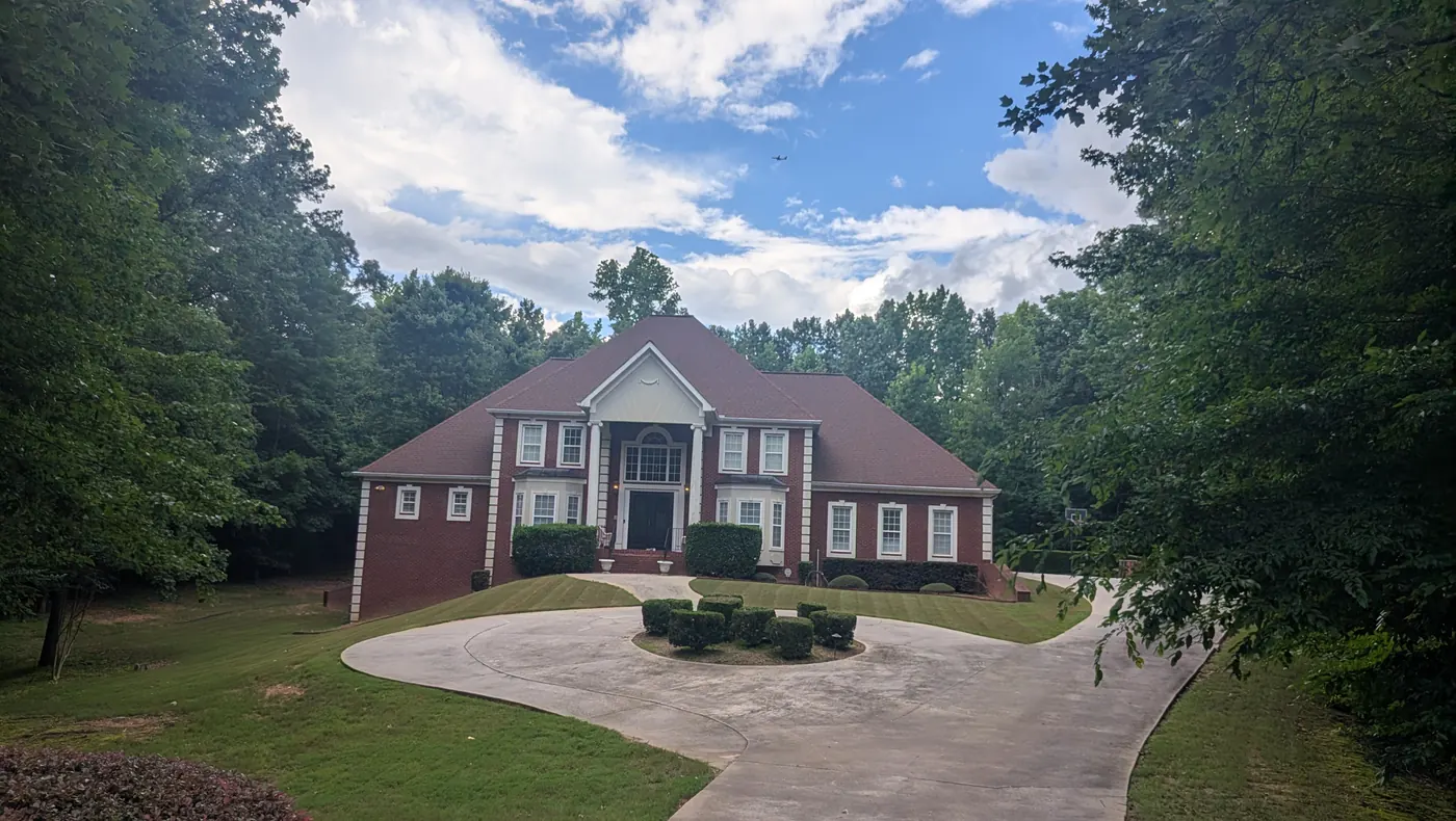A lawn treated by Grass Armor in metro Atlanta
